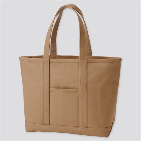 uniqlo fake leather bag|uniqlo canvas tote.